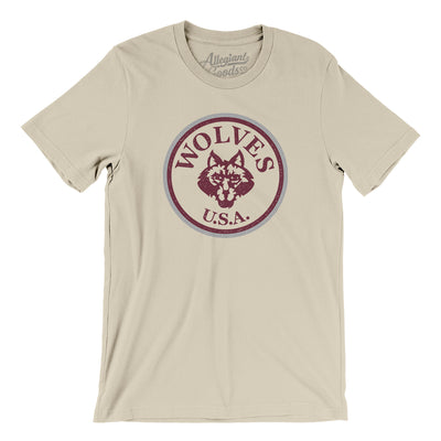Los Angeles Wolves Soccer Men/Unisex T-Shirt-Soft Cream-Allegiant Goods Co. Vintage Sports Apparel