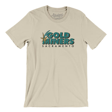 Sacramento Gold Miners Football Men/Unisex T-Shirt-Allegiant Goods Co. Vintage Sports Apparel