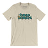 Sacramento Gold Miners Football Men/Unisex T-Shirt-Soft Cream-Allegiant Goods Co. Vintage Sports Apparel