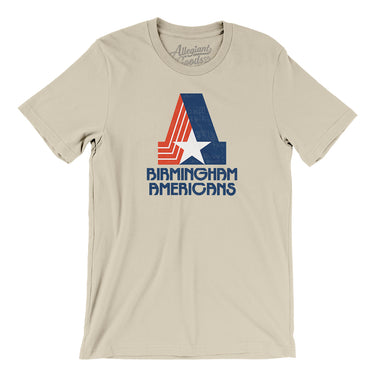 Birmingham Americans Football Men/Unisex T-Shirt-Allegiant Goods Co. Vintage Sports Apparel