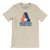 Birmingham Americans Football Men/Unisex T-Shirt-Soft Cream-Allegiant Goods Co. Vintage Sports Apparel