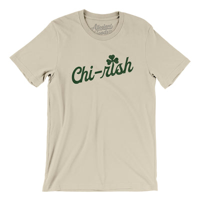 Chi-rish Men/Unisex T-Shirt-Soft Cream-Allegiant Goods Co. Vintage Sports Apparel