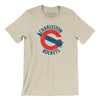 Charleston Rockets Football Men/Unisex T-Shirt-Soft Cream-Allegiant Goods Co. Vintage Sports Apparel