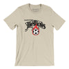 Hartford Hellions Soccer Men/Unisex T-Shirt-Soft Cream-Allegiant Goods Co. Vintage Sports Apparel