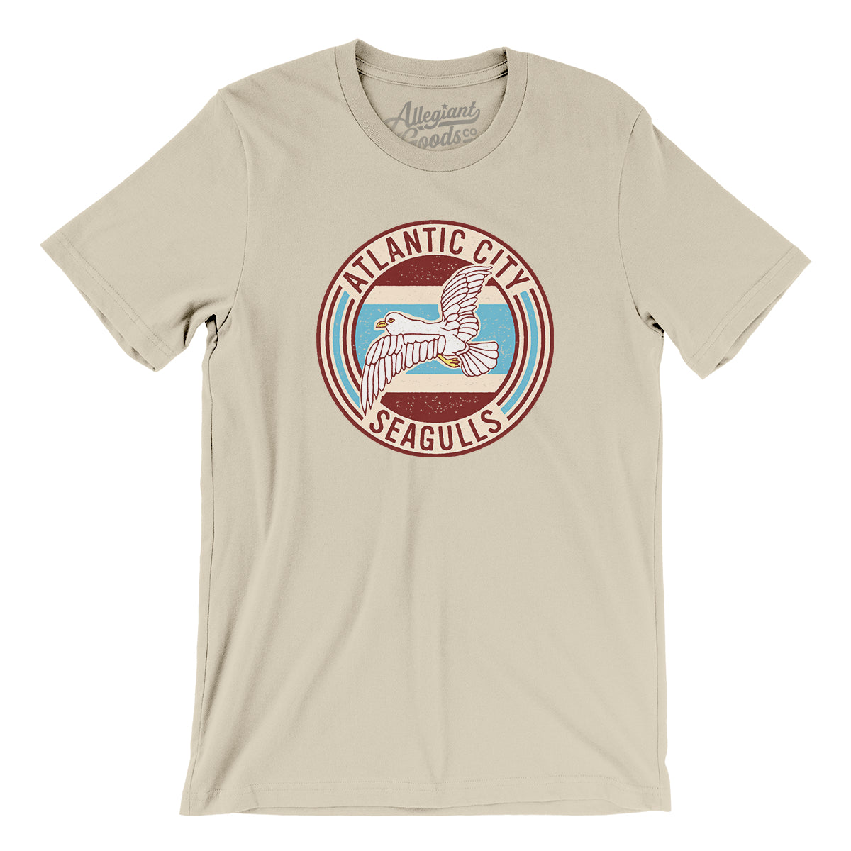 Atlantic City Seagulls Hockey Men/Unisex T-Shirt - Allegiant Goods Co.