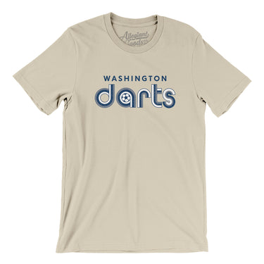 Washington Darts Soccer Men/Unisex T-Shirt-Allegiant Goods Co. Vintage Sports Apparel