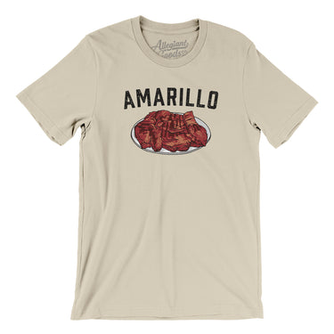 Amarillo Steak Men/Unisex T-Shirt-Allegiant Goods Co. Vintage Sports Apparel