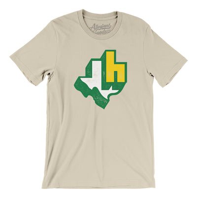 Houston Texans Football Men/Unisex T-Shirt-Soft Cream-Allegiant Goods Co. Vintage Sports Apparel