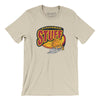 Cincinnati Stuff Basketball Men/Unisex T-Shirt-Soft Cream-Allegiant Goods Co. Vintage Sports Apparel