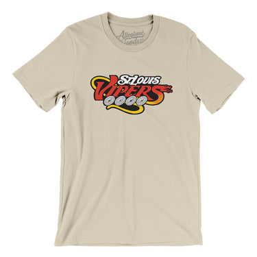 St. Louis Vipers Roller Hockey Men/Unisex T-Shirt-Allegiant Goods Co. Vintage Sports Apparel