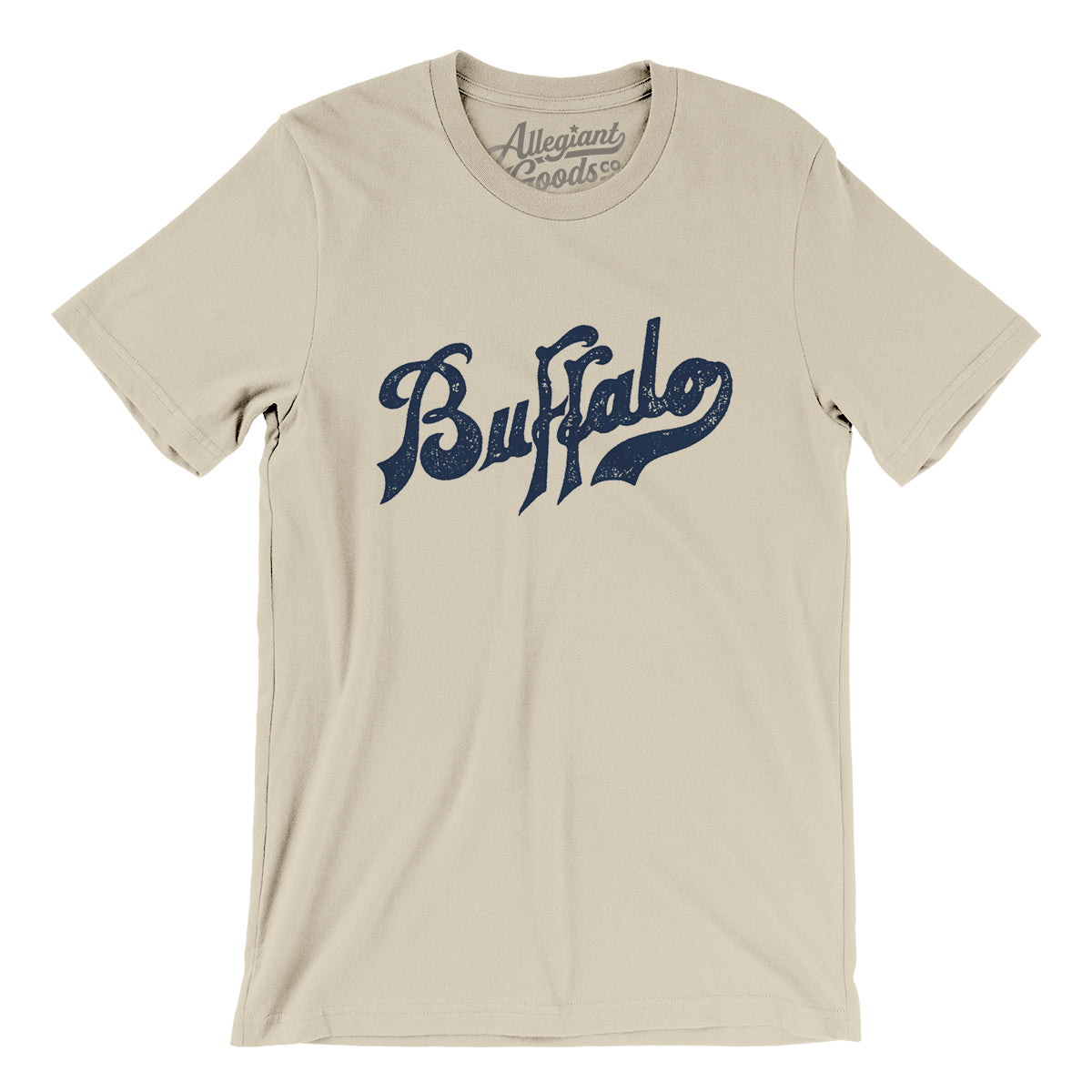Mtr Buffalo Blues Baseball Men/Unisex T-Shirt Soft Cream / L