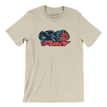 Fort Wayne Fury Basketball Men/Unisex T-Shirt-Allegiant Goods Co. Vintage Sports Apparel
