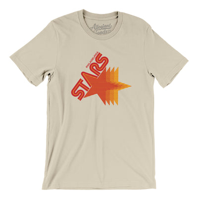Philadelphia Stars Football Men/Unisex T-Shirt-Soft Cream-Allegiant Goods Co. Vintage Sports Apparel