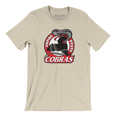 Empire State Cobras Roller Hockey Men/Unisex T-Shirt-Allegiant Goods Co. Vintage Sports Apparel