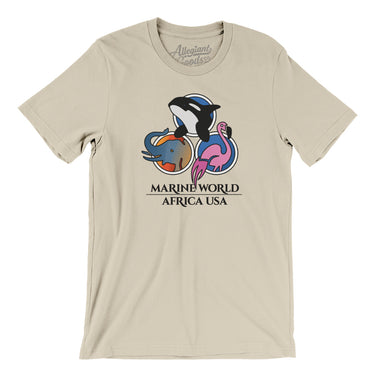 Marine World/ Africa USA Amusement Park Men/Unisex T-Shirt-Allegiant Goods Co. Vintage Sports Apparel