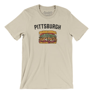 Pittsburgh Style Sandwich Men/Unisex T-Shirt-Allegiant Goods Co. Vintage Sports Apparel