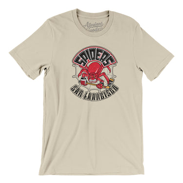 San Francisco Spiders Hockey Men/Unisex T-Shirt-Allegiant Goods Co. Vintage Sports Apparel