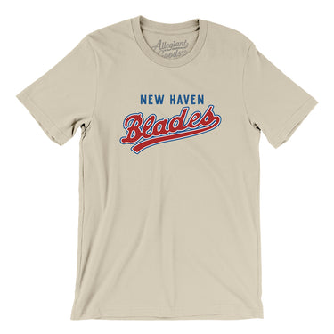 New Haven Blades Hockey Men/Unisex T-Shirt-Allegiant Goods Co. Vintage Sports Apparel
