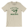 Toledo Mercurys Hockey Men/Unisex T-Shirt-Soft Cream-Allegiant Goods Co. Vintage Sports Apparel