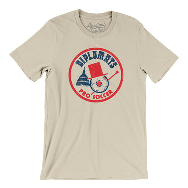 Washington Diplomats Soccer Men/Unisex T-Shirt-Allegiant Goods Co. Vintage Sports Apparel