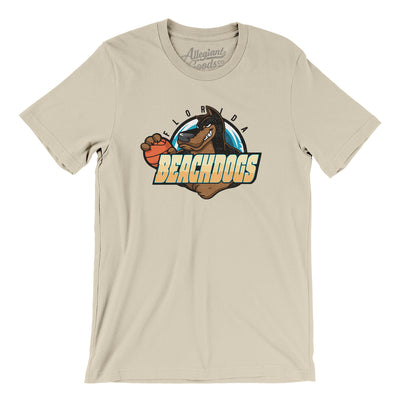 Florida Beachdogs Basketball Men/Unisex T-Shirt-Soft Cream-Allegiant Goods Co. Vintage Sports Apparel