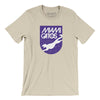 Miami Gatos Soccer Men/Unisex T-Shirt-Soft Cream-Allegiant Goods Co. Vintage Sports Apparel