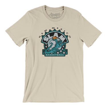 New Mexico Slam Basketball Men/Unisex T-Shirt-Allegiant Goods Co. Vintage Sports Apparel