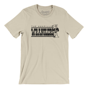 Amarillo Wranglers Hockey Men/Unisex T-Shirt-Allegiant Goods Co. Vintage Sports Apparel
