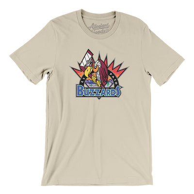 El Paso Buzzards Hockey Men/Unisex T-Shirt-Soft Cream-Allegiant Goods Co. Vintage Sports Apparel