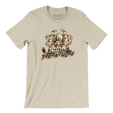 Topeka Tarantulas Hockey Men/Unisex T-Shirt-Allegiant Goods Co. Vintage Sports Apparel