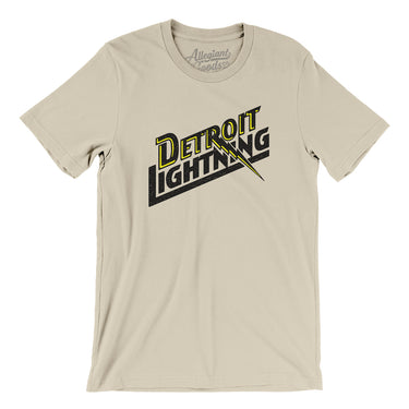 Detroit Lightning Soccer Men/Unisex T-Shirt-Allegiant Goods Co. Vintage Sports Apparel