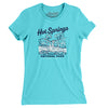 Hot Springs National Park Women's T-Shirt-Baby Blue-Allegiant Goods Co. Vintage Sports Apparel