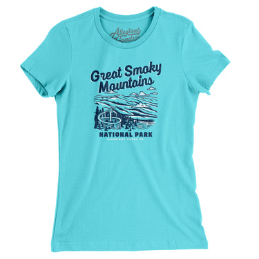 Great Smoky Mountains National Park Women's T-Shirt-Allegiant Goods Co. Vintage Sports Apparel