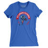 St Louis Flyers Hockey Women's T-Shirt-True Royal-Allegiant Goods Co. Vintage Sports Apparel