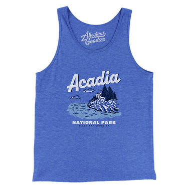 Acadia National Park Men/Unisex Tank Top-Allegiant Goods Co. Vintage Sports Apparel