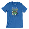 Milwaukee County Stadium Men/Unisex T-Shirt-True Royal-Allegiant Goods Co. Vintage Sports Apparel