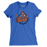 Wichita Wind Hockey Women's T-Shirt-Allegiant Goods Co. Vintage Sports Apparel