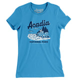 Acadia National Park Women's T-Shirt-Allegiant Goods Co. Vintage Sports Apparel
