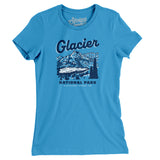 Glacier National Park Women's T-Shirt-Allegiant Goods Co. Vintage Sports Apparel