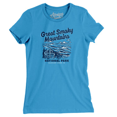 Great Smoky Mountains National Park Women's T-Shirt-Allegiant Goods Co. Vintage Sports Apparel