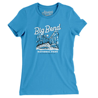 Big Bend National Park Women's T-Shirt-Allegiant Goods Co. Vintage Sports Apparel