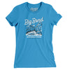 Big Bend National Park Women's T-Shirt-Heather Columbia Blue-Allegiant Goods Co. Vintage Sports Apparel