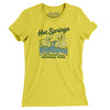 Hot Springs National Park Women's T-Shirt-Gold-Allegiant Goods Co. Vintage Sports Apparel