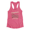 Canyonlands National Park Women's Racerback Tank-Hot Pink-Allegiant Goods Co. Vintage Sports Apparel