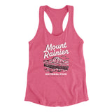 Mount Rainier National Park Women's Racerback Tank-Allegiant Goods Co. Vintage Sports Apparel