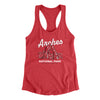 Arches National Park Women's Racerback Tank-Red-Allegiant Goods Co. Vintage Sports Apparel