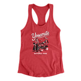 Yosemite National Park Women's Racerback Tank-Allegiant Goods Co. Vintage Sports Apparel
