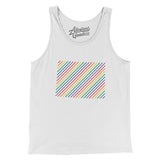 Colorado Pride State Men/Unisex Tank Top-Allegiant Goods Co. Vintage Sports Apparel