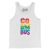 Columbus Ohio Pride Men/Unisex Tank Top-Allegiant Goods Co. Vintage Sports Apparel