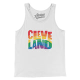 Cleveland Ohio Pride Men/Unisex Tank Top-Allegiant Goods Co. Vintage Sports Apparel